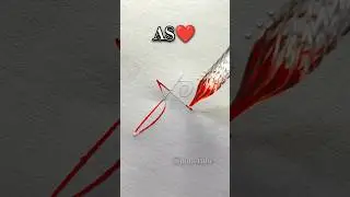 How to write the name AS ❤️ English?
