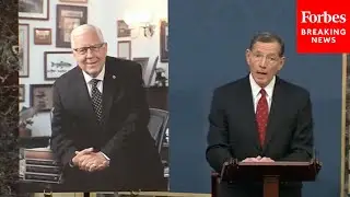 John Barrasso, Senator From Wyoming, Commemorates The Late WY Sen. Mike Enzi