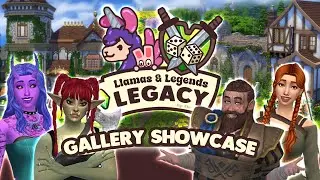 D&D Inspired Sims & Builds Showcase! 🎲 | The Sims 4