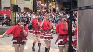 OS☆U「キミに夢中(コール有)」@大須商店街大道町人祭ふれあい広場2024/10/20