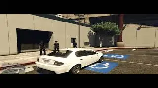ME ARGUING WITH THE NON DICTATOR NON DEMOCRATIC COPS OF THE LSPD