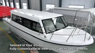 The 11.9m Fiberglass Passenger ferry boat 37 Foot fiber boat