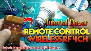 🛑 Remote Control Wireless RF 4Ch