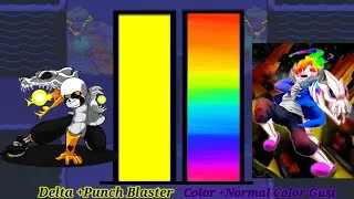 Delta Sans vs Color Sans power levels دلتا بلا مقابل لون بلا مستوى الطاقة