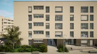 Projet d'architecture - Visualisation d'un futur quartier - Bourgues Construction