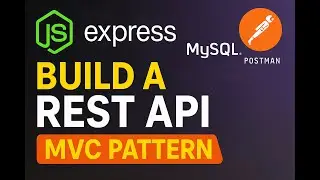 Build a REST API with Node.js & MySQL | Express.js MVC Crash Course 2025 🚀