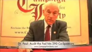 Campaign for Liberty - Ron Paul HR1207 has 290 Cosponsors 
