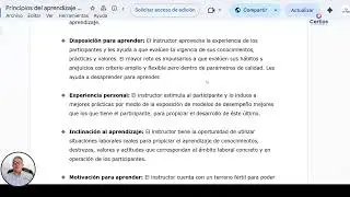 6 - EC0301 - Desarrollo 1.2 Principios de la educación para los adultos