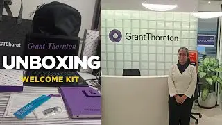 GT Welcome Kit Unboxing 2025 l Grant Thornton Bharat l CA Articleship l Big6