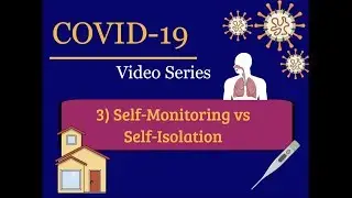 COVID-19 Patient Education: 3) Self-Monitoring vs Self-Isolation