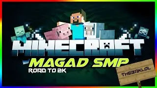 Minecraft India Live | Concept of Hypixel In Magad (Rich Vs Poor server) | TheBakLoL | 2k Soon