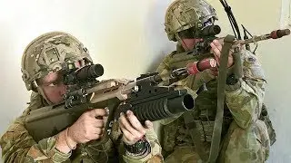 Australian Vs US Marines In Urban Warfare Training