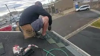 How to start shingles on a roof.