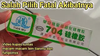 JANGAN SALAH PILIH LEM UNTUK SERVIS LAMPU LED