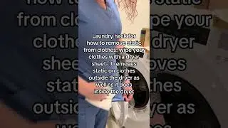 How to Remove Static from Clothes Naturally | Sustainable Cleaning Tips