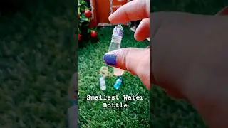 Miniature Bottle & Cup Unboxing 🧃 |  #miniature #unboxing #asmr #colddrink #doll #viral #trending