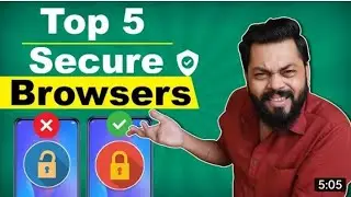 Top 5 Web Browser For Android. Best mobile browser for android. Best android browser with VPN .