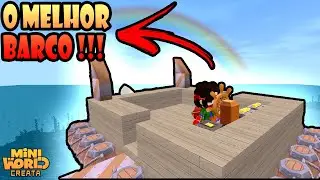 Como Fazer Um BARCO 
