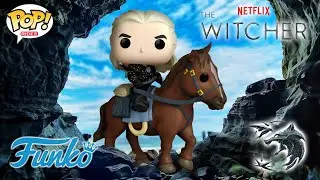 Распаковка фигурки FUNKO POP RIDES Geralt and Roach из сериала ВЕДЬМАК от Netflix | Геральт и Плотва