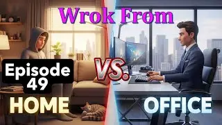 Remote vs  In Person The Office Debate | English Flow Podcast