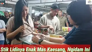 Kaesang Malam2 Bak Dibikin Pusing, Erina Hamil Ngidam Snack Lidi Jajan PKL Solo Disorot