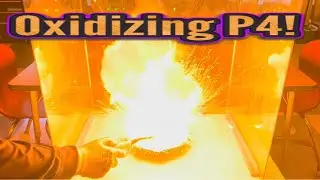 Oxidizing P4 in RamZland!🔥 #STEM #ScienceForKids #RamZland #Oxidation