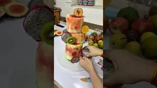 Today I made this fruit cake with great difficulty 😣😣 #shorts #shortsfeed