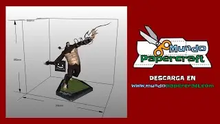 Diorama Titan Bestia vs Levi &ndash; Attack on Titan Papercraft | Modelo Gratis