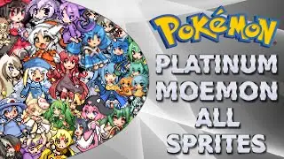 Pokemon Moemon Platinum: ВСЕ СПРАЙТЫ МОЭМОНА!