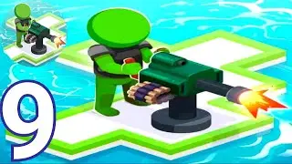 War of Rafts:Crazy Sea Battle Games - Game play Walkthrough Part 9 levels 12 Raft Army Commander