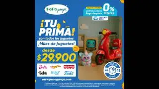 &iexcl;La diversi&oacute;n llega con Prima! 🧸 #JuguetesConPrima #pepeganga