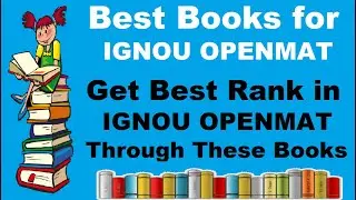 Best Books For IGNOU OPENMAT Exam Preparation - Crack IGNOU OPENMAT Without Coaching