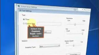 Demo Builder 8 Sample : Change screen saver