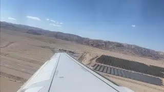 ISRAIR A320 Takeoff From Eilat Ramon Airport