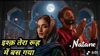 इश्क़ तेरा रूह में बस गया | Ishq Tera Rooh Mein Bas Gaya | Soulful Sufi Love Qawwali |Heart Touching