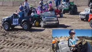 Power wheels demolition derby!