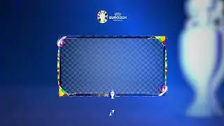 🚨 EURO2024 STREAM PACK - OVERLAY CAMERA STATIC (Download) for EAFC 24! 🎮⚽