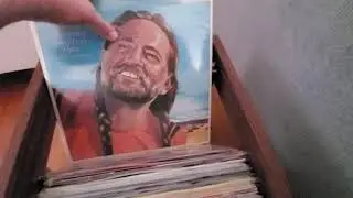 ASMR No Talking Flipping Through Vinyl Records Crinkle Sounds For Relaxation