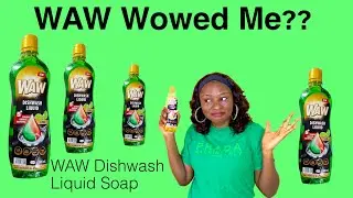 Обзор жидкого средства для мытья посуды WAW | Лучше ли оно, чем Mama Lemon и Morning Freash?