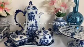BLUE & WHITE TABLESCAPE CHALLENGE 2019