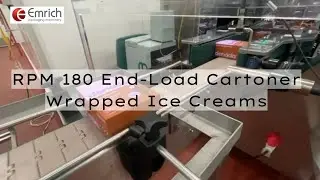RPM Packaging Machinery - RPM 180 End-Load Cartoner - Wrapped Ice Creams