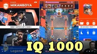 Legend vs MIKANBOYA  | Match of Aliens  Clash Royale