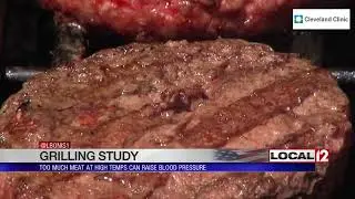 Grilling study: Too much meat at high temps can raise blood pressure