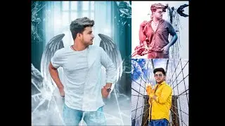 Wings concept photo editing picsart And lightroom step by step