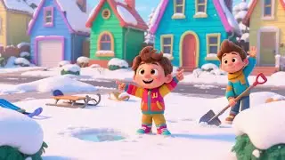 Build a Snowman &ndash; Winter Song Remix | Popular Seasonal Rhyme | Educational Kids Songs
