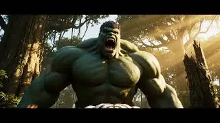 Hulk vs White Tiger Man: The Clash in the Sky