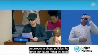 UNCRPD COSP18: Tim Harte Calls for Funded Global Youth Disability Network