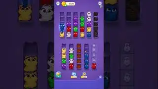 Kitty Sort: Twisted Tails Level 397 | Funny Games