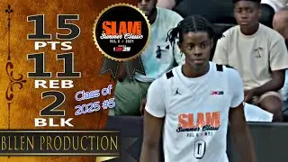 Caleb Wilson ('06) - 15 Pts, 11 Reb, 2 Blk Full Highlights｜SLAM Summer Classic Vol. 6｜2024.08.21