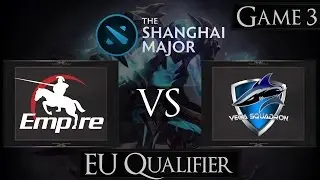 Dota 2 Team Empire vs Vega Squadron | Shanghai Major 2016